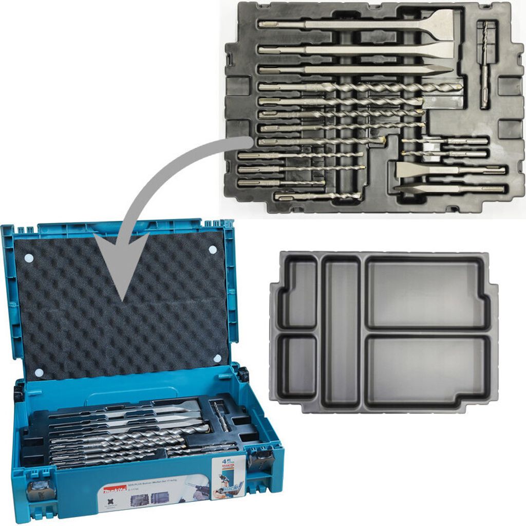 Makita E-17790 SDS-PLUS-Bohrer-Meißel Set Produktbild 8