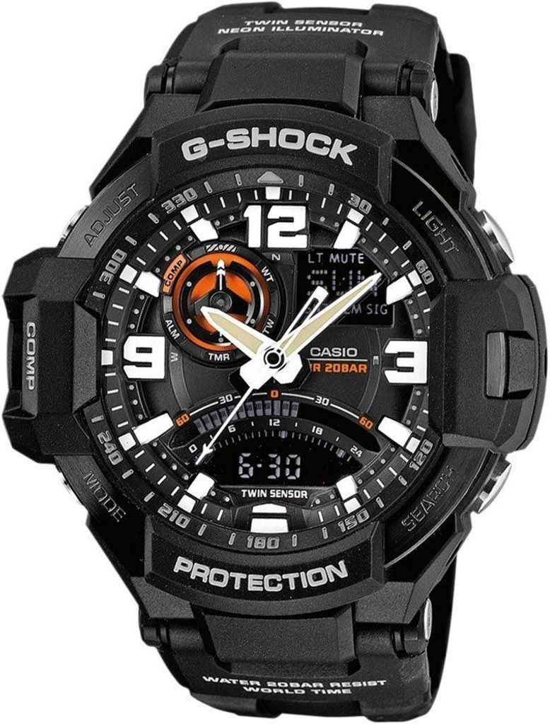 Casio G-Shock, Armbanduhr, Männlich, Metall, Polymer, Produktbild 
