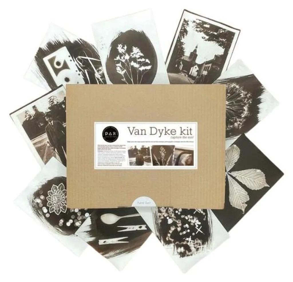 Kit Van Dyke pour tirage sépia haute qualité avec papier coton de création