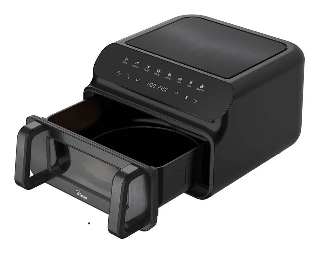 Friteuse air chaud Ardes 10L 2000W - Finissez-en avec l'odeur de friture noire