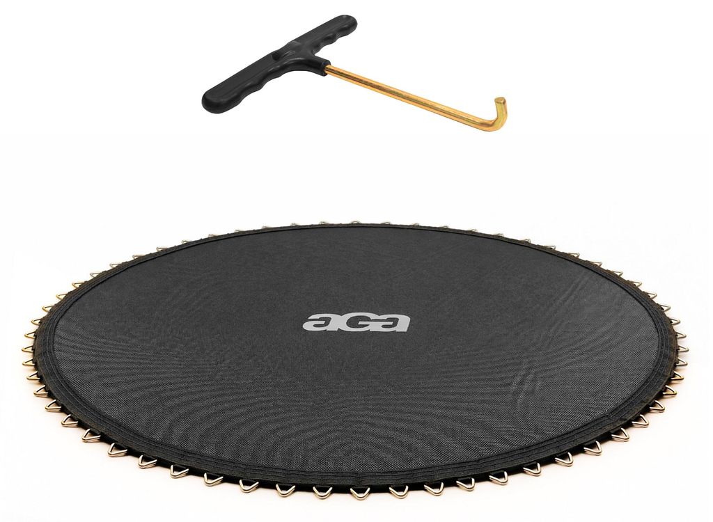 Aga Sprungtuch für Trampolin 305 cm (64 Ösen) + Spannhaken