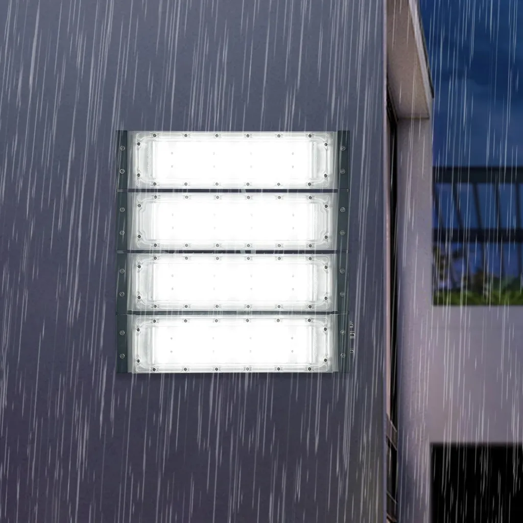 Projecteur LED 200W IP67 Extérieur - Éclairage Blanc Chaud 220V CA - 3