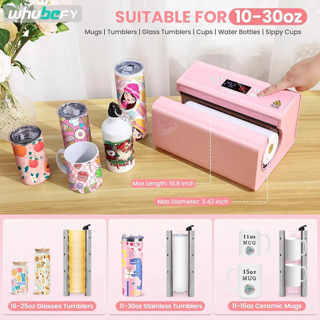 Machine à personnaliser les gobelets 30OZ pour création et cadeaux - 2