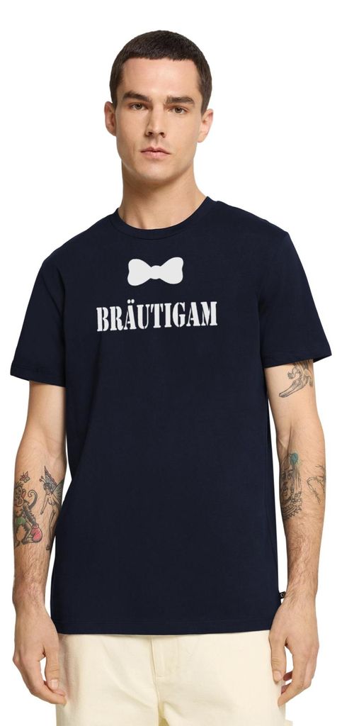Spreadshirt JGA Männer | Bräutigam Männer Premium T-Shirt, XXL, Navy