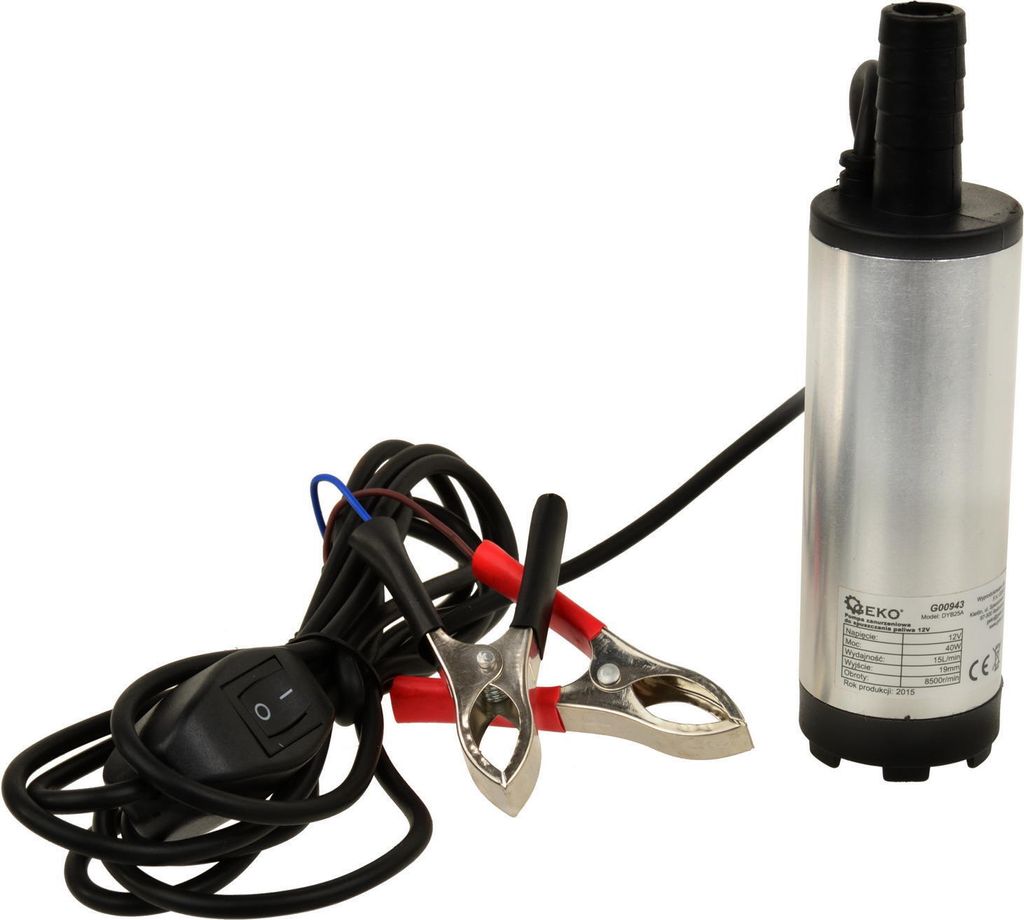 GEKO Mini čerpadlo na naftu 12V 15 l/min G00943 Obrázek produktu 
