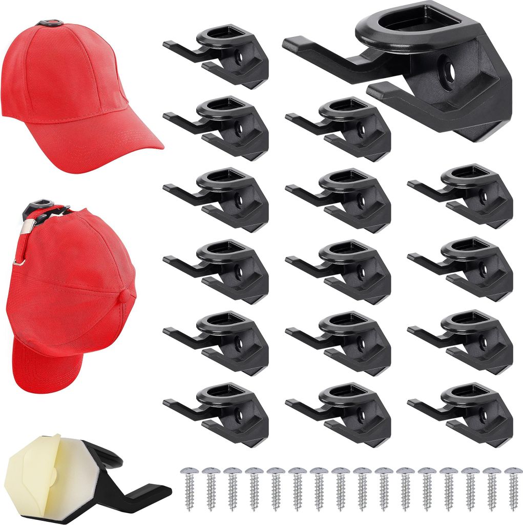 Belle Vous 16er Pack selbstklebende Cap Halterung - Cap Produktbild 1