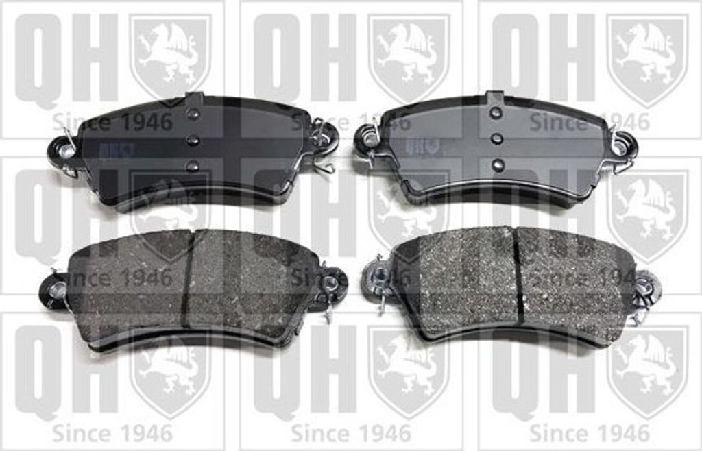 QUINTON HAZELL Bremsbeläge Satz Vorne Bremsklötze passend für PEUGEOT 206 Schrägheck (2A/C) BP1117