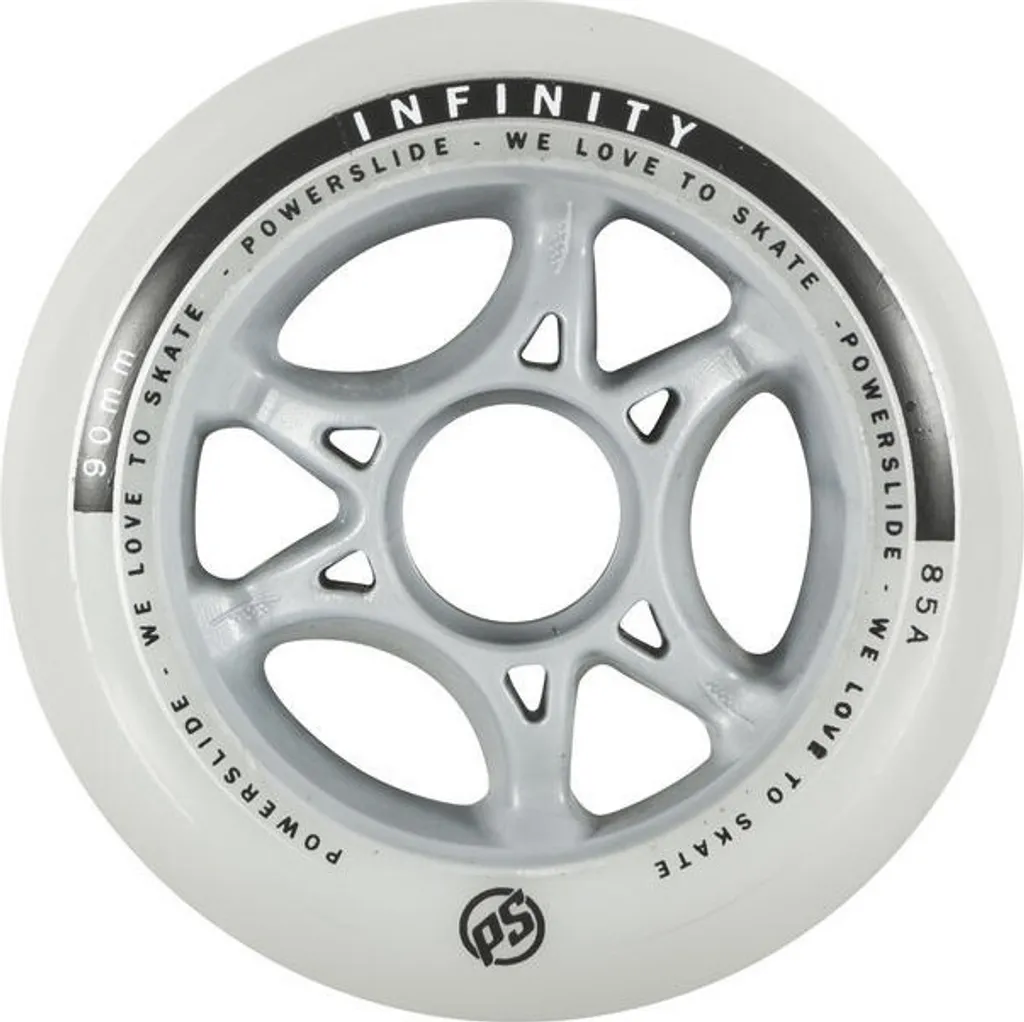 Roues Powerslide Infinity 110mm 85A - Pack de 4 pour Roller Vitesse