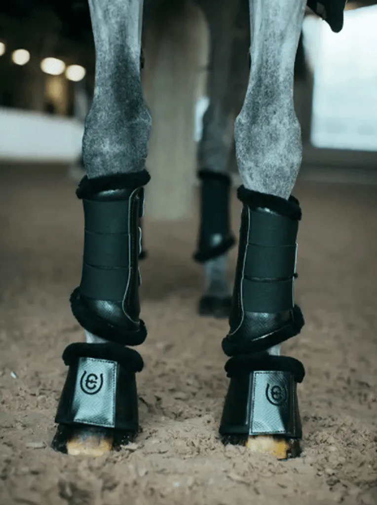 Equestrian Stockholm Hufglocken Deep Olivine S - Protège-glômes Chic