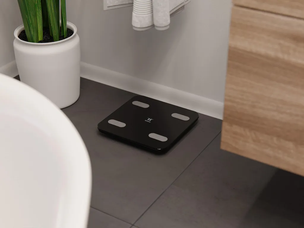 Balance connectée TESLA Smart SC100 noir 180kg - Impédancemètre complet