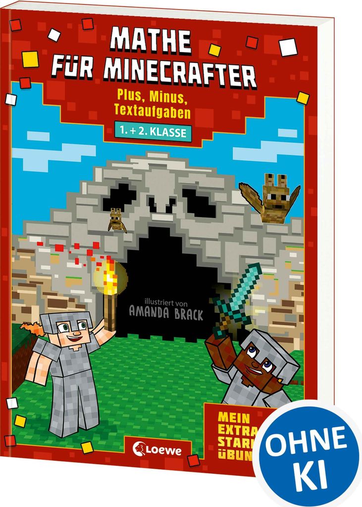 Mathe für Minecrafter - Mein extrastarkes Übungsbuch