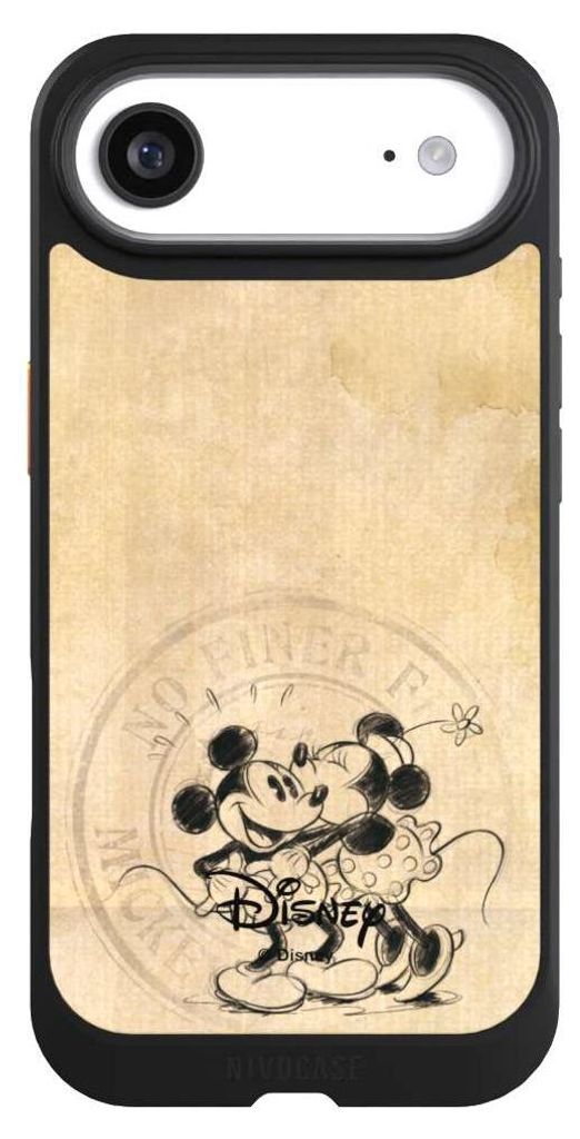 NIVOCASE Hülle für Apple iPhone Air Handyhülle NIVOcore Case Schwarz Mickey Mouse Minnie Mouse Vintage