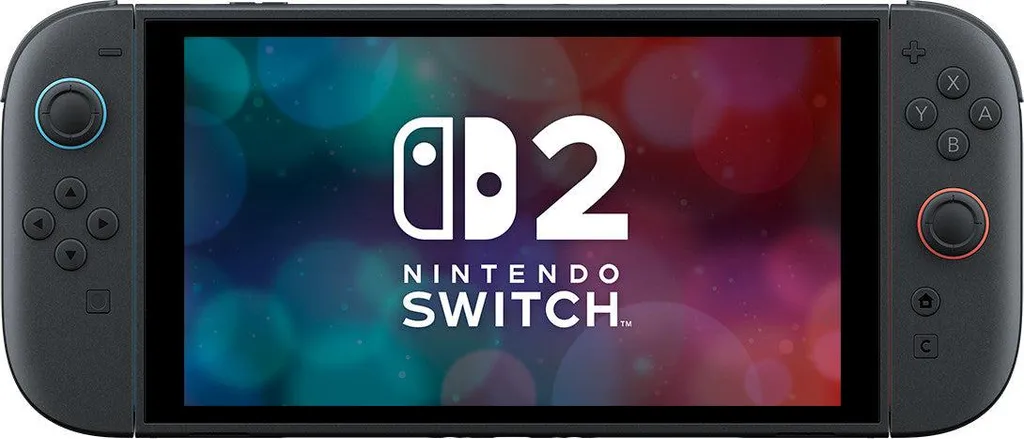 Nintendo Switch 2 Rouge avec Prise EU 220V - Écran HD et Performance Fluide - 37