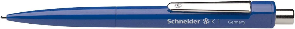 Stylo à bille Schneider K 1 bleu lot de 10 idéal pour bureau et archives