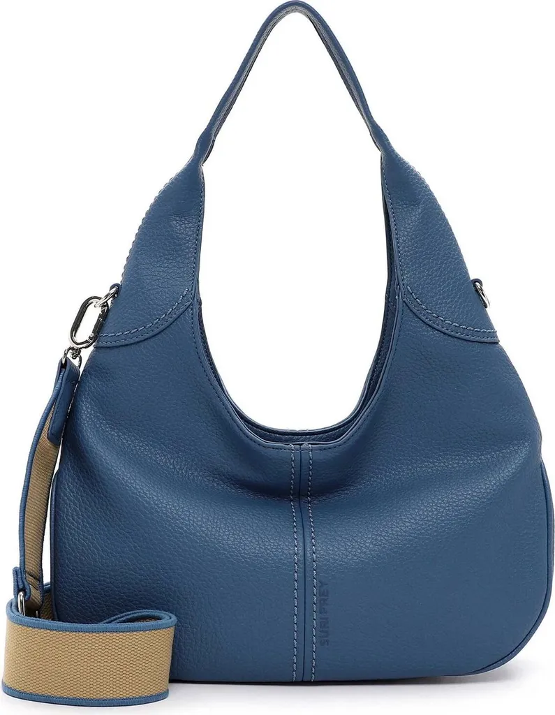 Shoulderbag Nessy SURI FREY bleu jean : sac à bandoulière décontracté