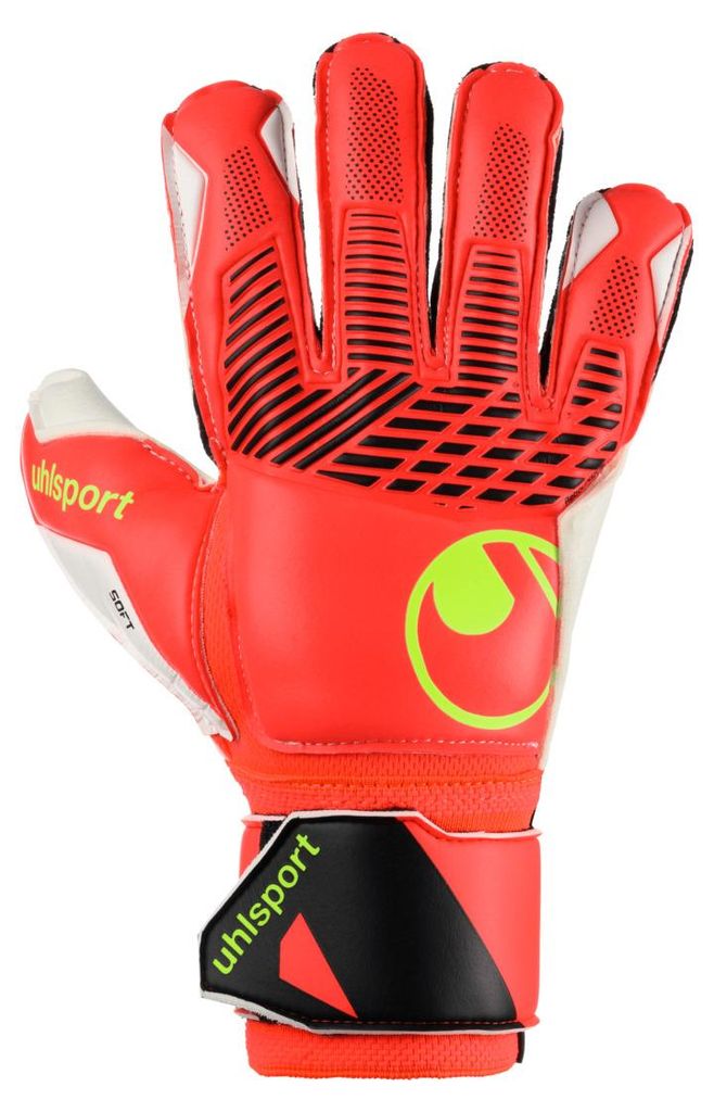 Uhlsport Fangmaschine Soft Flex Frame fluo rot/weiß/fluo gelb 8.5