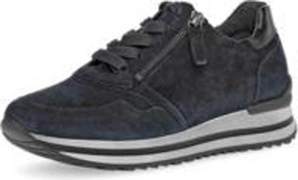 Gabor Damen Sneaker Low-Top - Bequeme Halbschuhe Mit Wechselfußbett