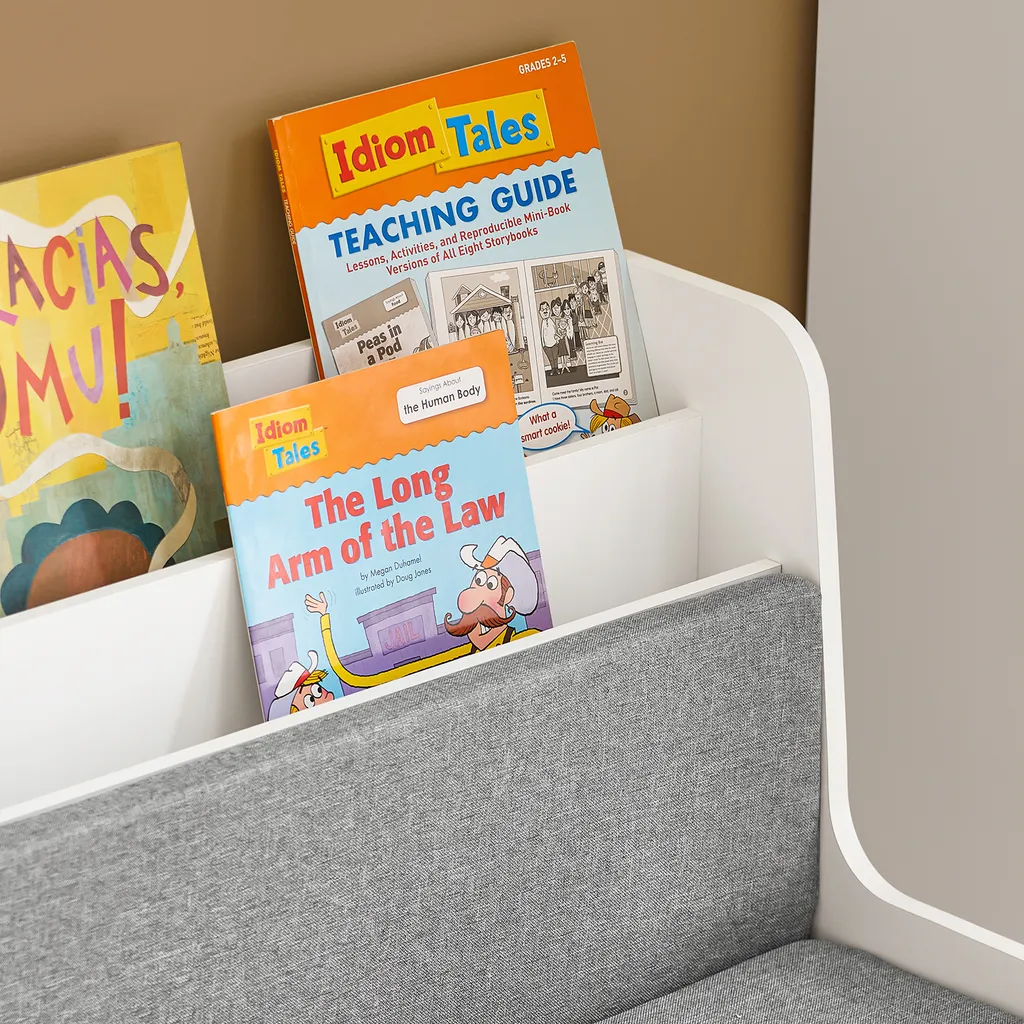 Banc à Chaussures Enfant Banc de Rangement Blanc avec Roulettes