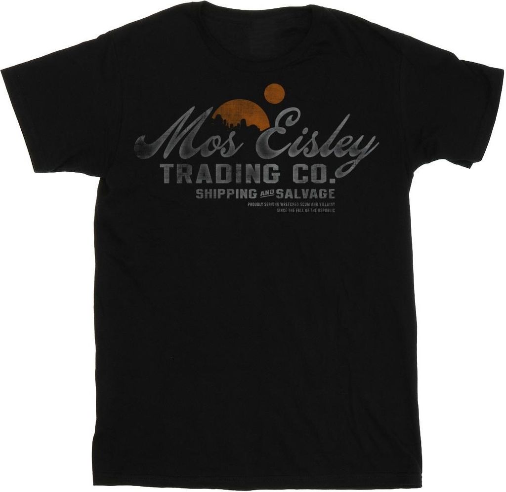 Star Wars - "Mos Eisley Trading Co" T-Shirt für Herren BI51997 (5XL) (Schwarz)