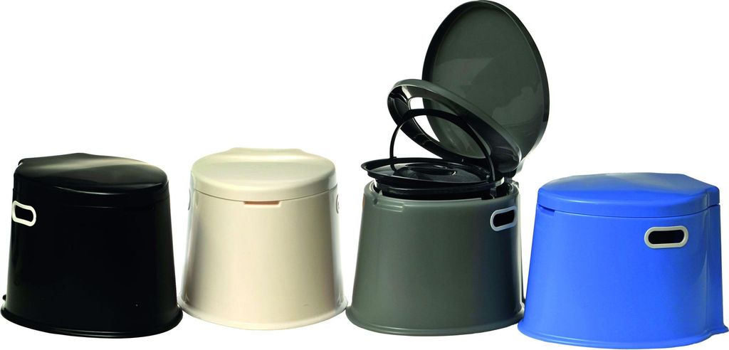 Yachticon Camping Eimer Toilette weiß 106040591700000