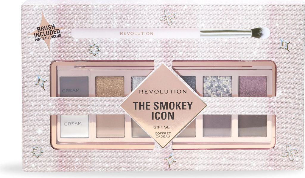Revolution Beauty The Rebel Icon Eyeshadow Palette Gift Set