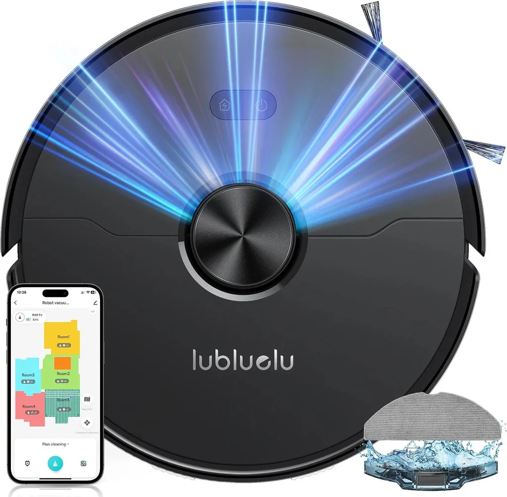 Aspirateur robot L15ultra navigation laser et forte aspiration EU
