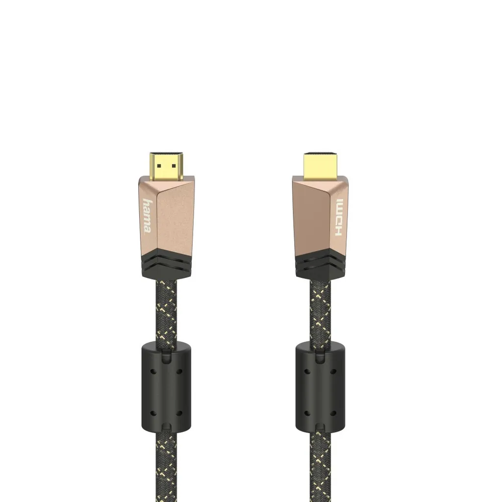 Hama Premium Highspeed HDMI con Ethernet: Cavo 4K HDR per Home Cinema
