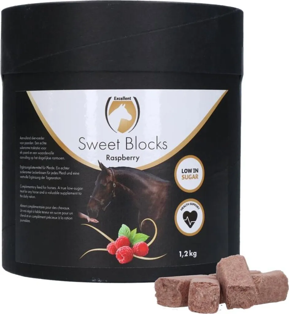 Excellent Blocchi Dolci Cavallo 1.2 kg | Snack Naturale Anti-Noia