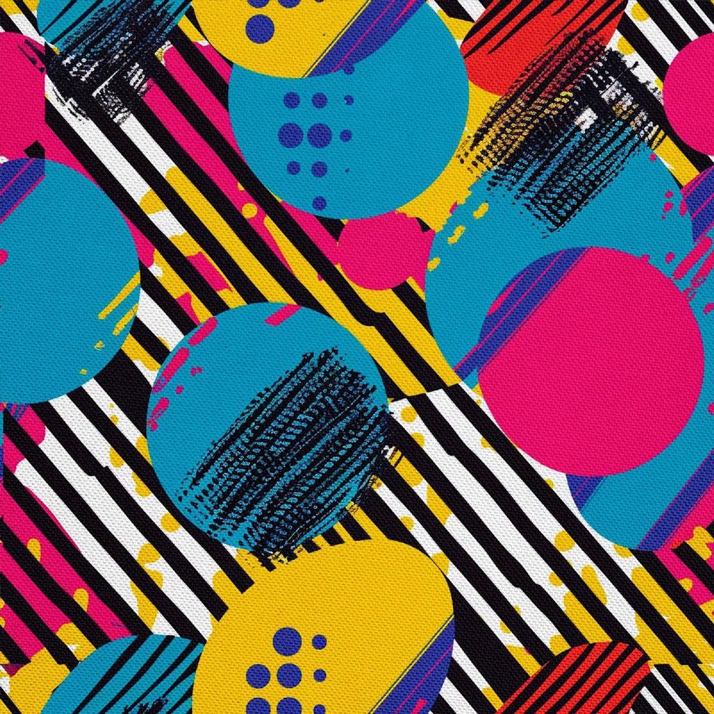 OUTDOOR DEKOSTOFFE OXFORD - Motiv Geometrisch I DX3246