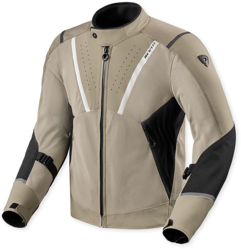 Revit Airwave 4 Motorrad Textiljacke, sand/schwarz, XL