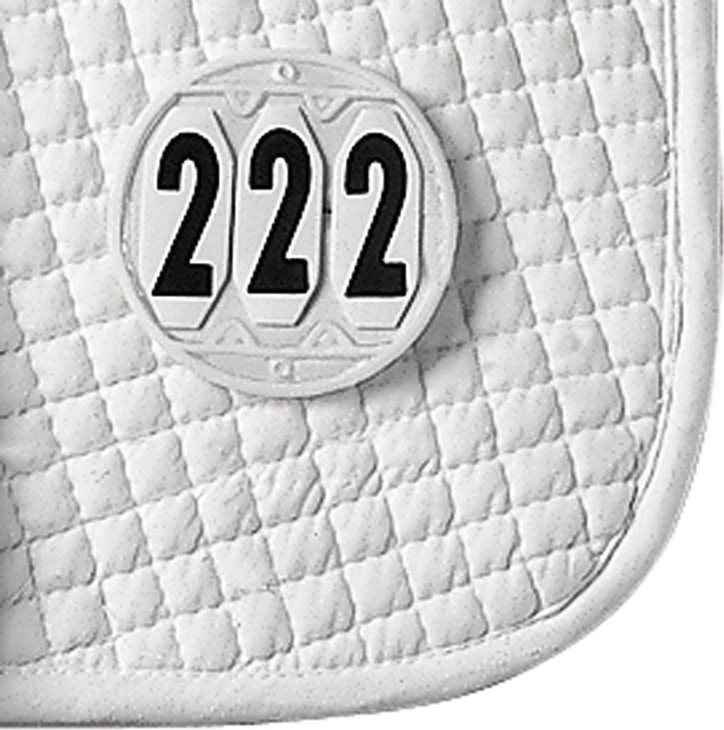 Waldhausen Event Pad Runde Zahlen Weiß  Weiß One Size Produktbild 