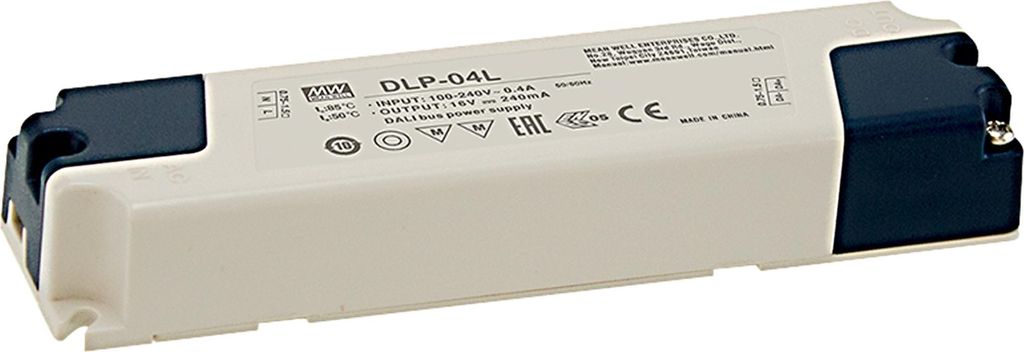MEANWELL DLP-04L - Stromversorgung für DALI-Bus Serie - 3,84W 16V/ 240mA Linear type