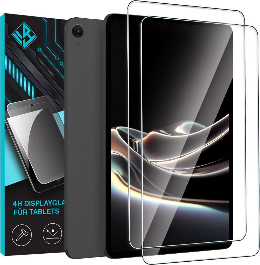 2x 4H Tablet Schutzglas für Apple iPad Air 6. Gen 13.0 Zoll Displayglas Displayschutz