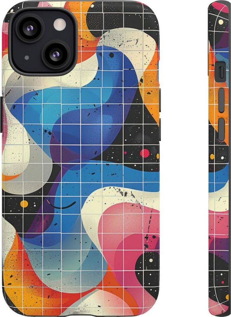 Buntes Wellenmuster – Hülle Kompatibel mit iPhone 13
