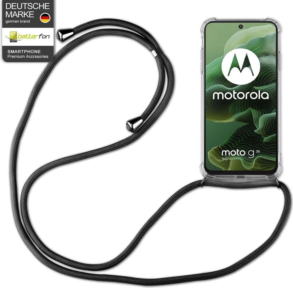Handykett für Motorola Moto G35 Hülle mit Kordel Handyhülle Produktbild 