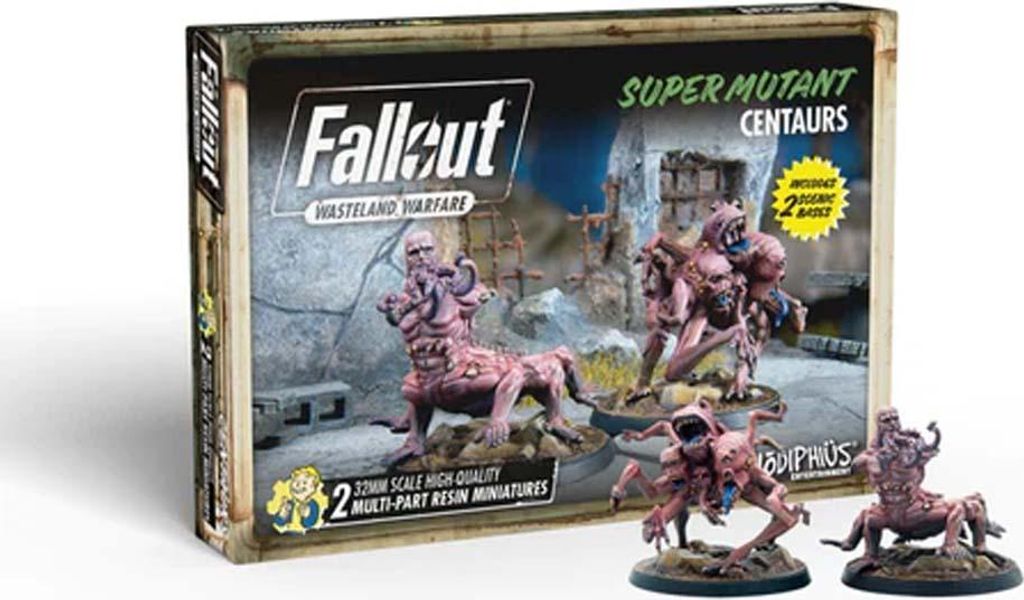 Fallout Super Mutants Centaurs - Miniaturen - ENG Edition Zdjęcie produktu 
