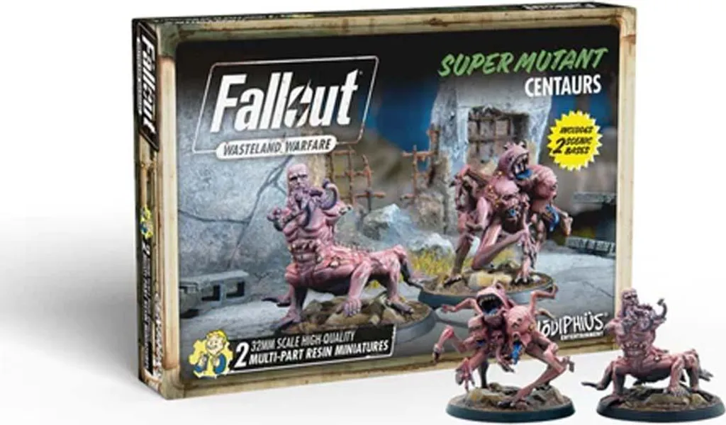 Figurine miniature Fallout Centaurs pour jeu de plateau 32mm