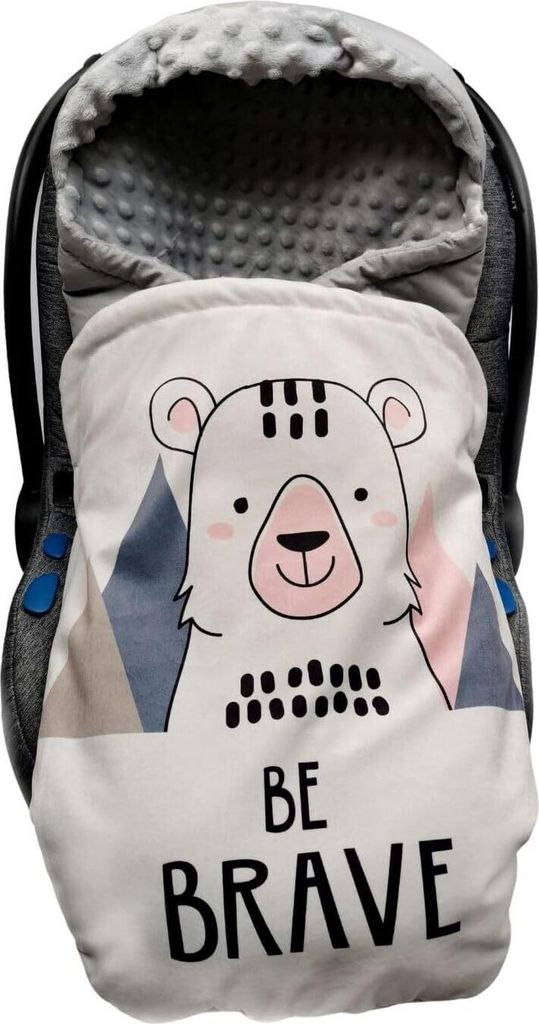 Love Gifts® Einschlagdecke Babyschale 80 * 85 cm, Baby Produktbild 