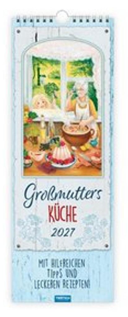 TRÖTSCH - Calendario a righe maxi, "La cucina della nonna", Immagine del prodotto 