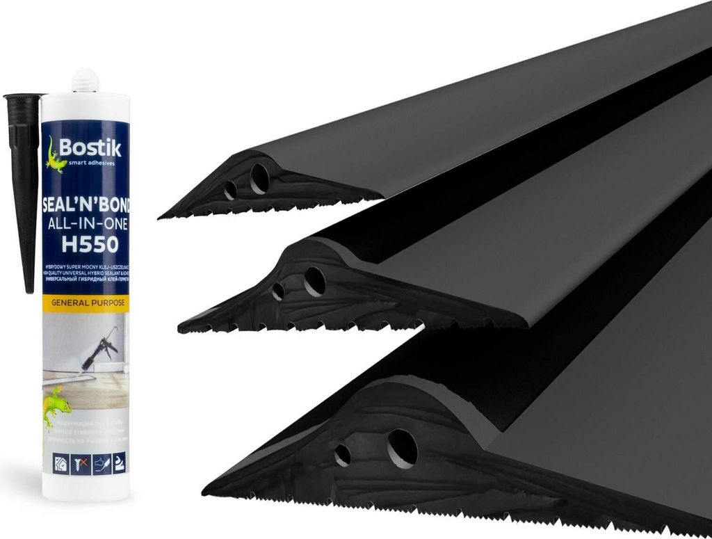 DQ-PP GARAGE DOOR SEAL | 3 m | 21mm x 115mm | včetně Obrázek produktu 