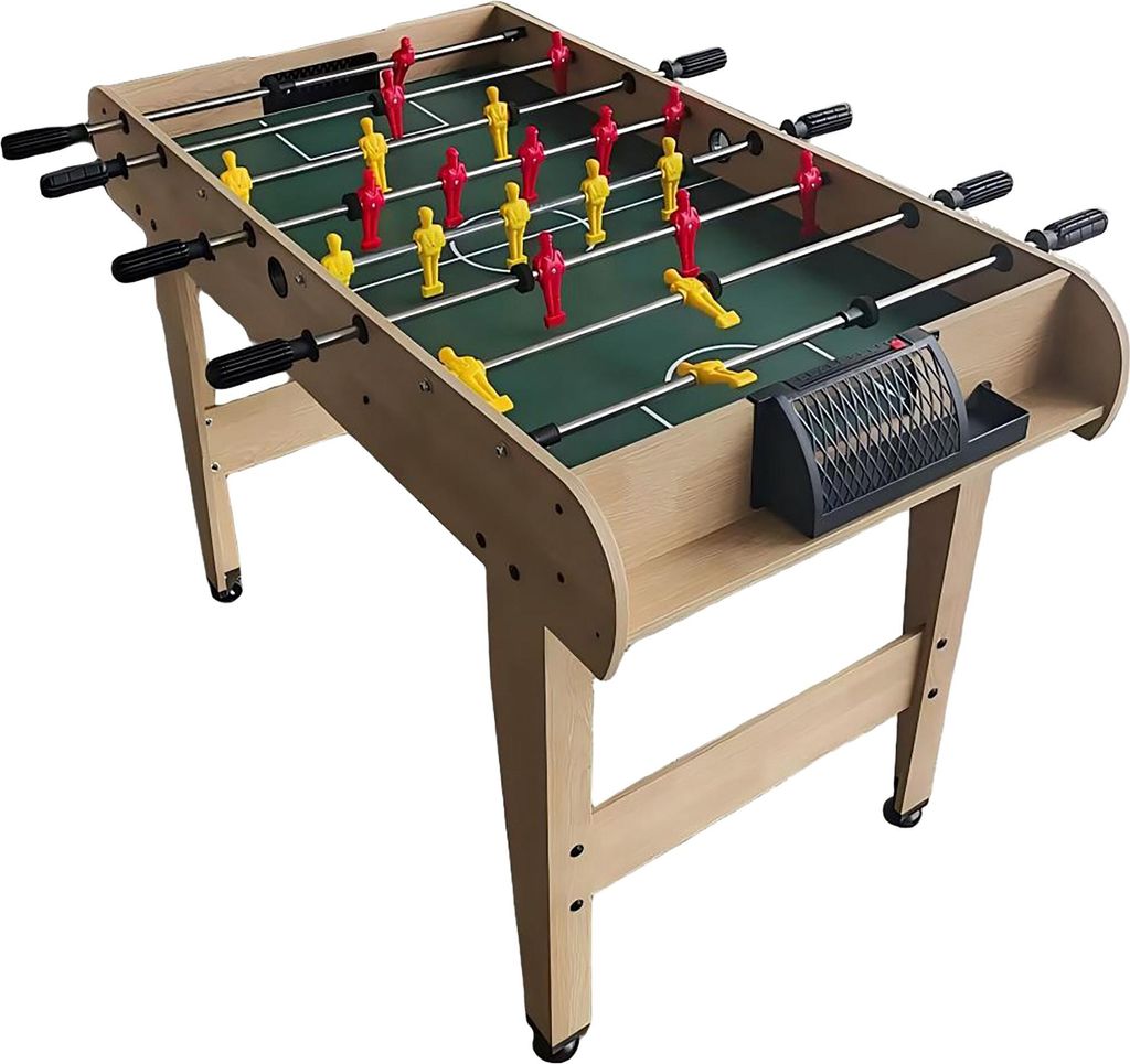 Stôl na stolný futbal Relaxdays, VxŠxH: 78 x 122 x 61 cm, Obrázok produktu 