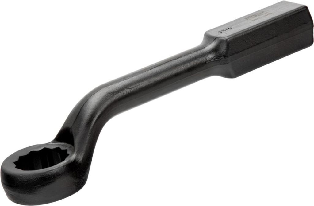 Bahco Tiefgekröpfter 1-7/16 Schlag-Maulschlüssel mit Ringende, 317 mm
