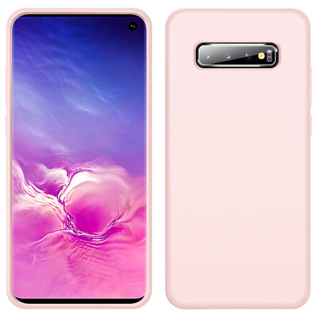 Boîtier Galaxy S10, étui en silicone liquide résistant aux Image du produit 
