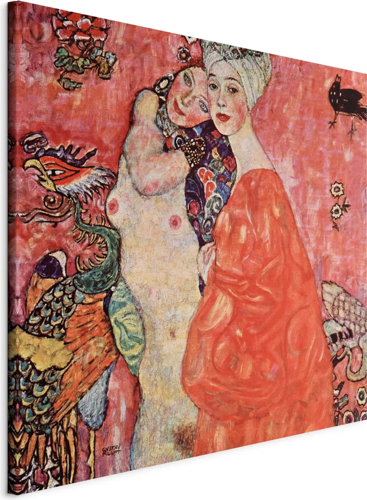 Specifiche Quadro Le Donne Amiche 80x80 cm l-G-10157-b-a - Alta Fedeltà