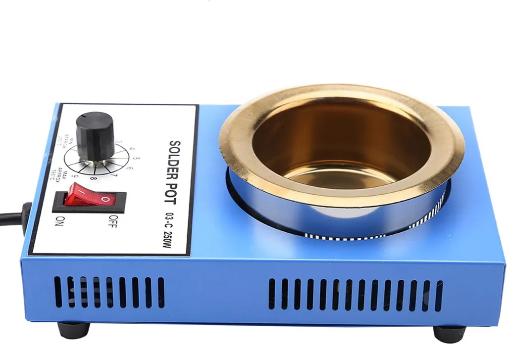 Pot de soudure pour composants electroniques et etamage de cables - 4