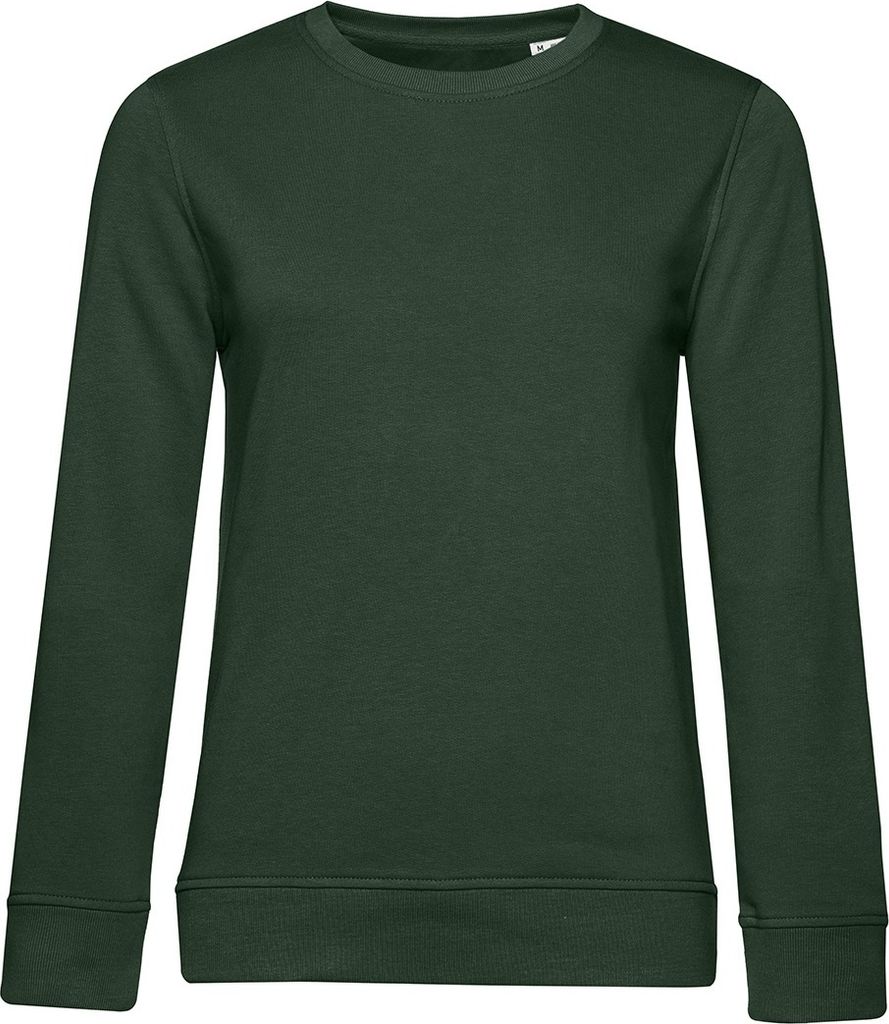 B&C Damen Sweatshirt, aus Baumwolle BC4721 (2XL) (Tannengrün)