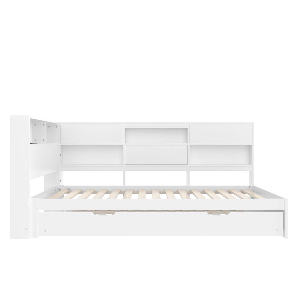 Flieks Jugendbett 90x200cm mit Ladefunktion, Schlafsofa Produktbild 