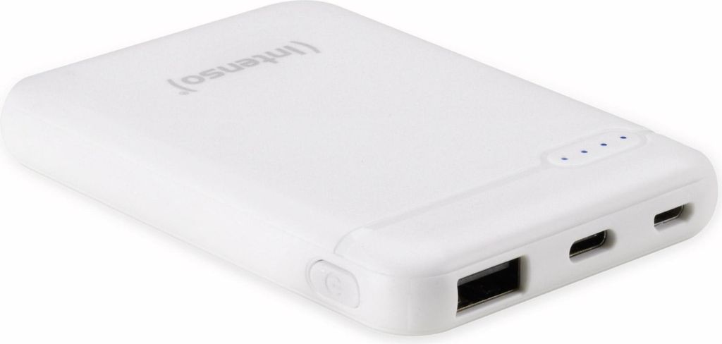 Intenso XS5000 Powerbank 5.000 mAh weiß Produktbild 