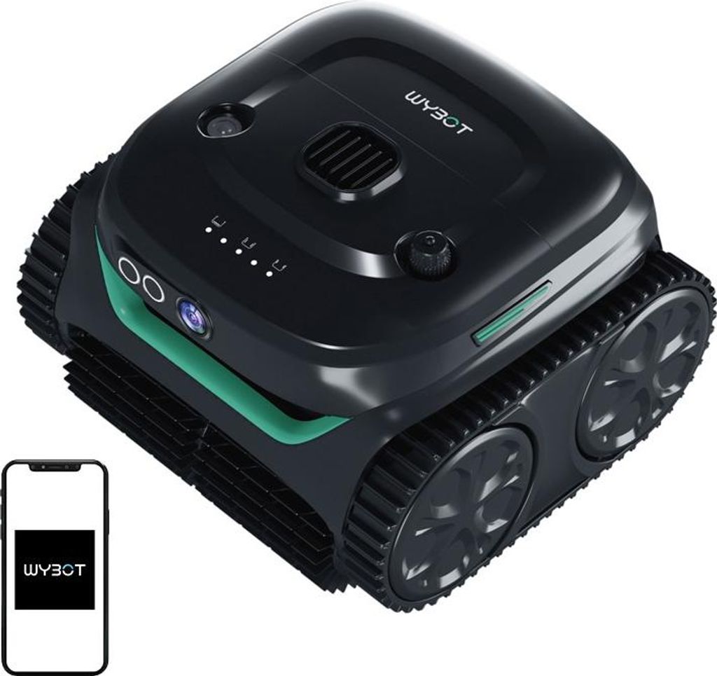 Wybot C2 Pro Vision wireless pool cleaning robot Image du produit 