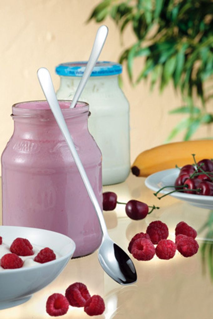 12x Joghurt- / Eislöffel SYLVIA 18/0, poliert Trinklöffel, Eislöffel